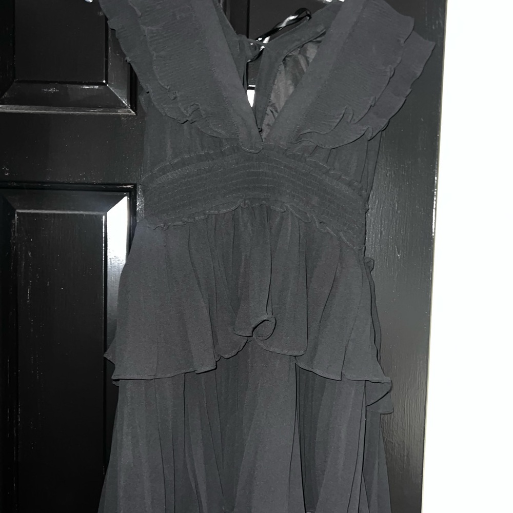 The Clothing Company Black Backless Dress